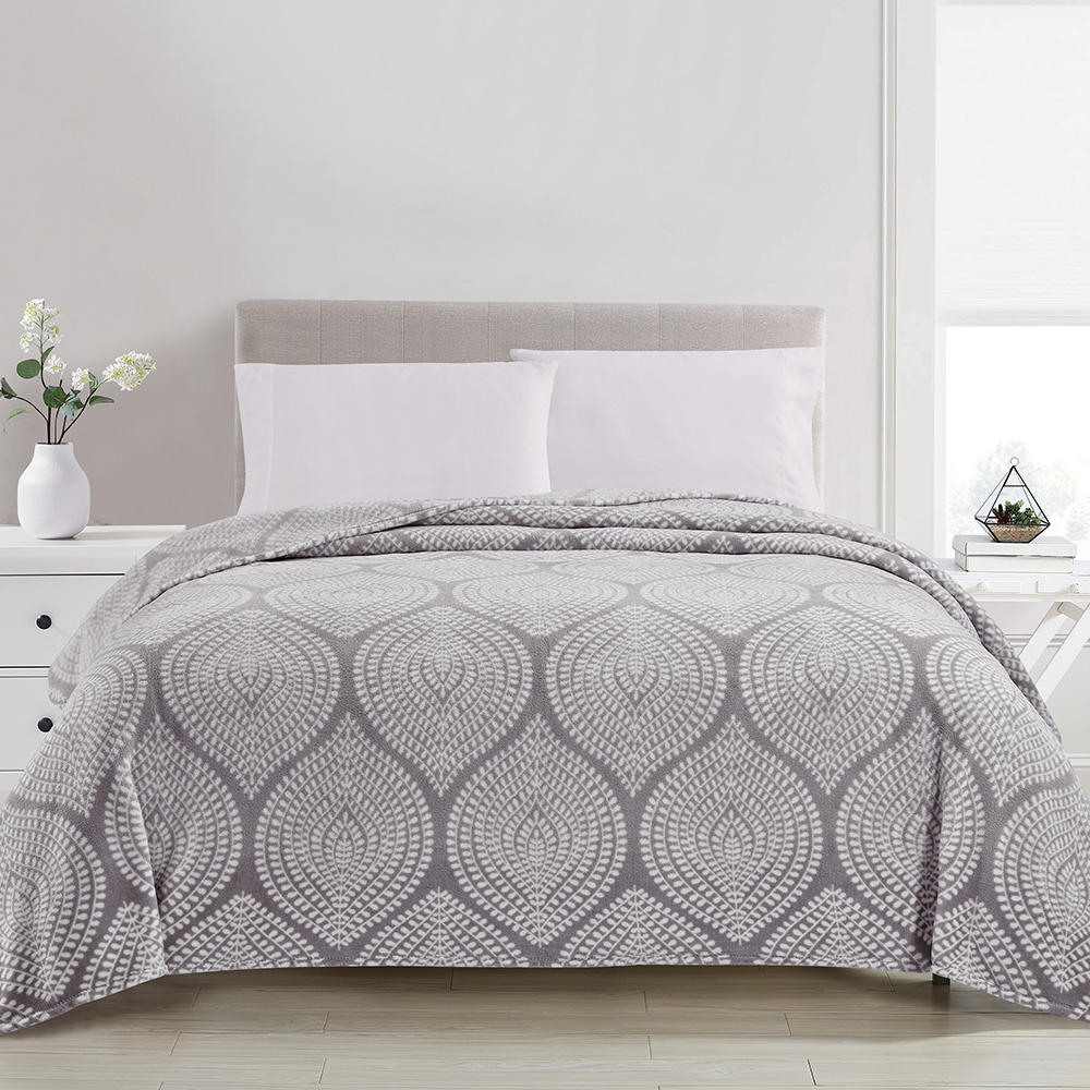 Rolled flannel printed blanket art design sense pattern printing