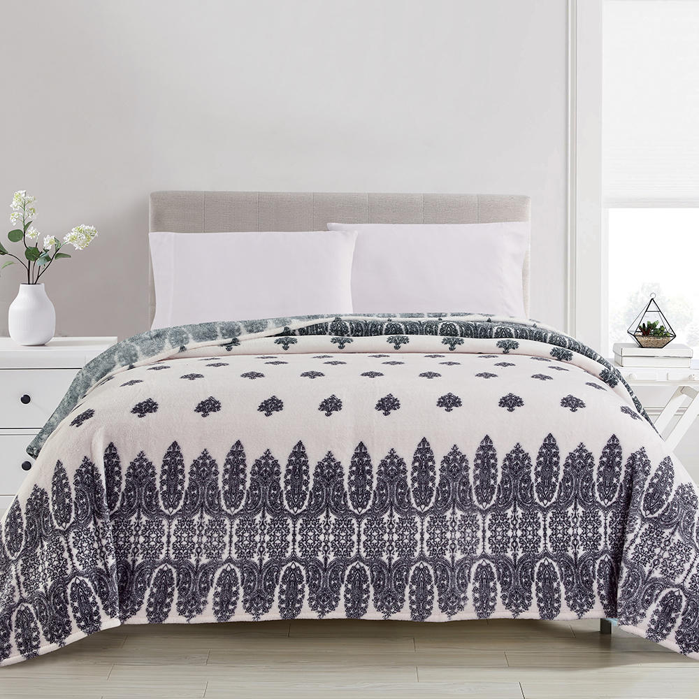 Rolled flannel printed blanket art design sense pattern printing